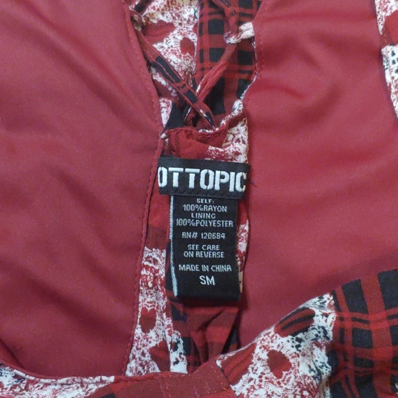 Plaid Skull dress - Picture 4 of 4